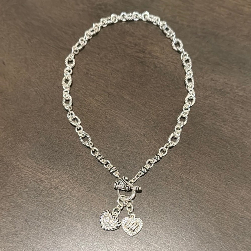 Premier Designs Two Hearts Necklace